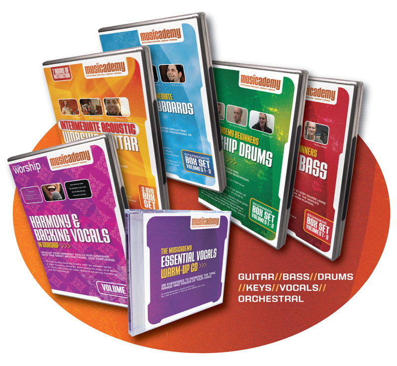 Build your own bundle of Musicademy DVDs and save money